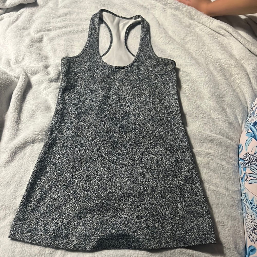 Long lululemon tank. Thick
